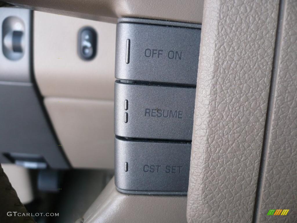 2008 F150 Lariat SuperCrew 4x4 - Redfire Metallic / Tan photo #27