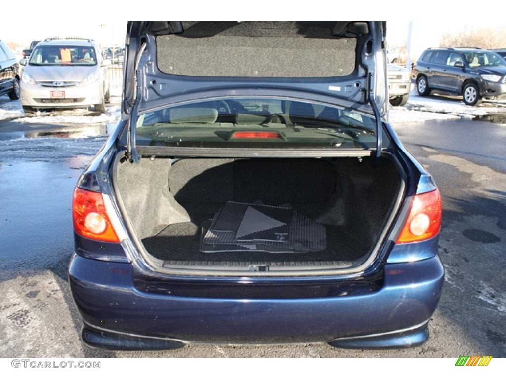 2006 Corolla S - Indigo Ink Pearl / Dark Charcoal photo #25