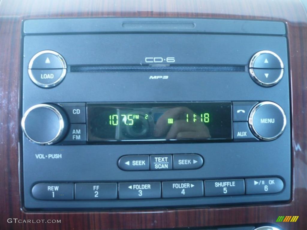 2008 F150 Lariat SuperCrew 4x4 - Redfire Metallic / Tan photo #30