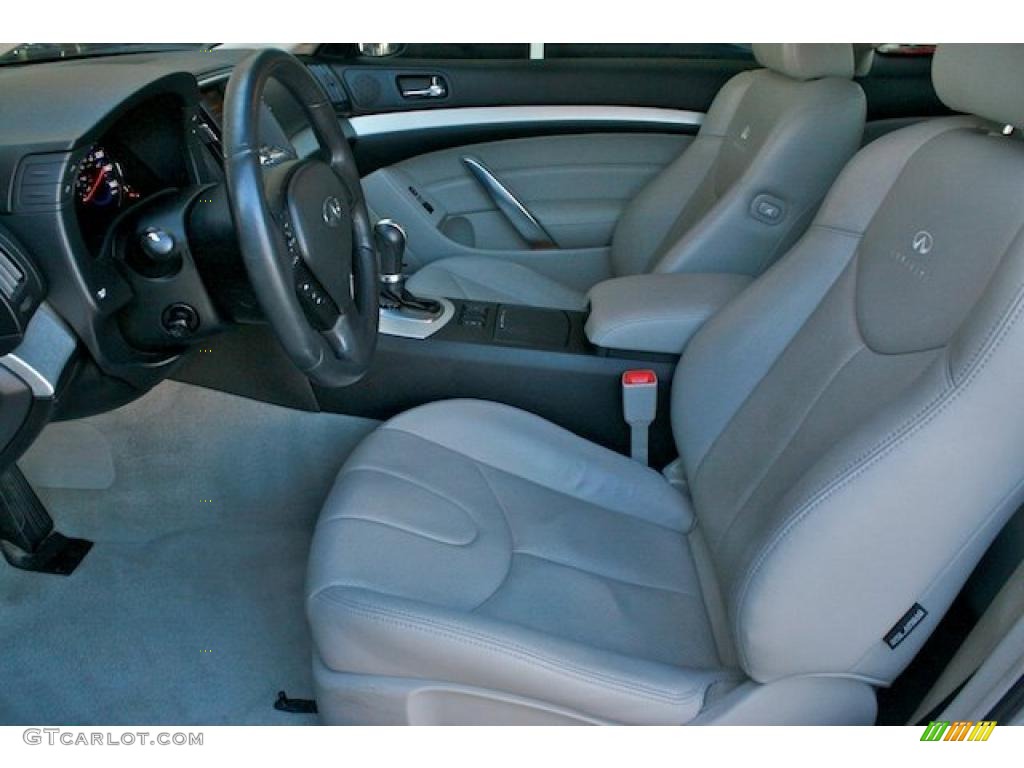 Stone Interior 2008 Infiniti G 37 Journey Coupe Photo #45182665