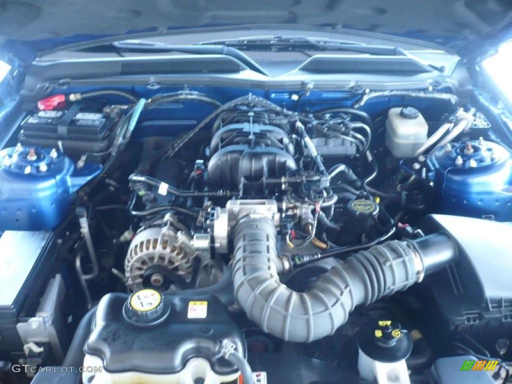 2006 Mustang V6 Premium Coupe - Vista Blue Metallic / Light Graphite photo #14