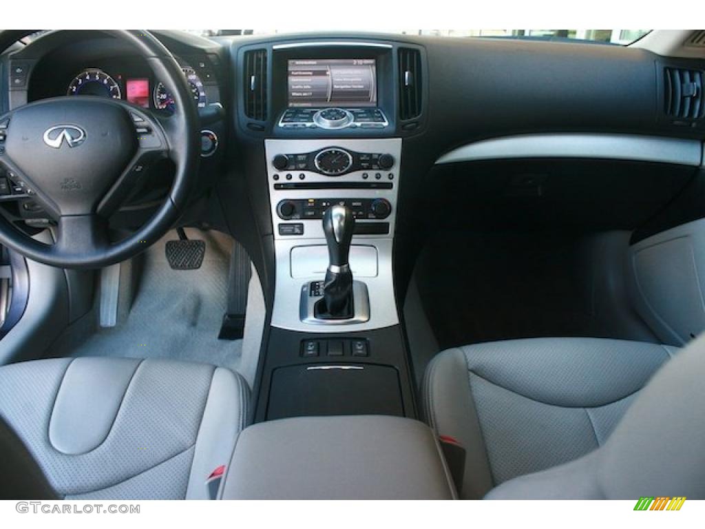 2008 Infiniti G 37 Journey Coupe Stone Dashboard Photo #45182697