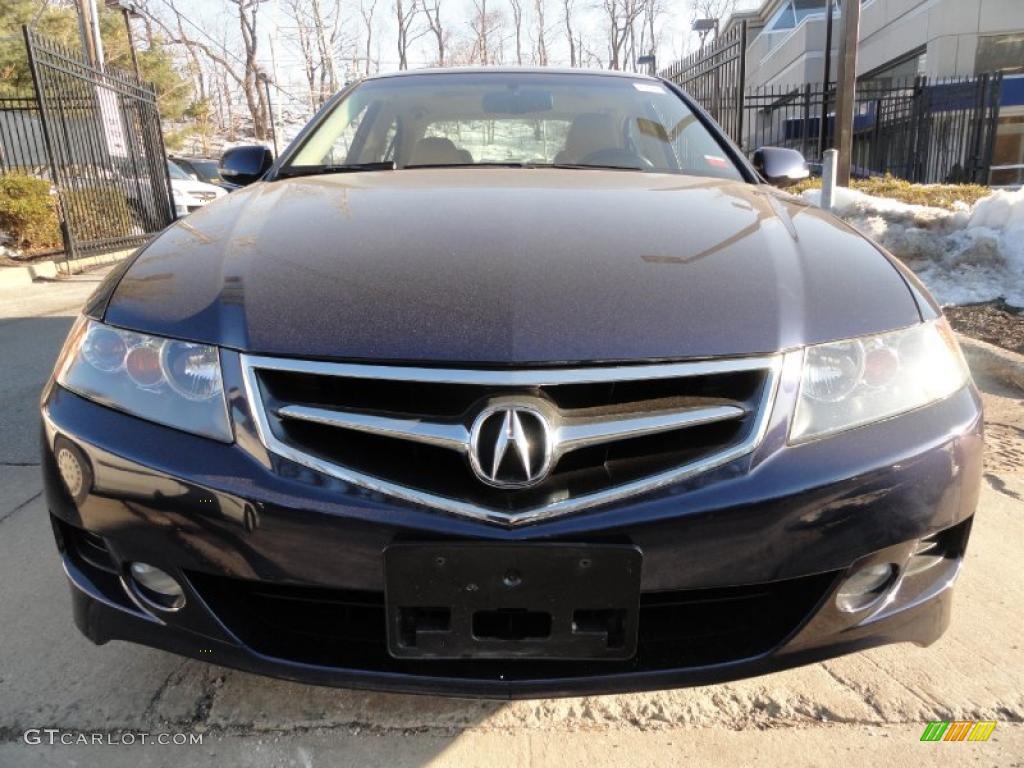 2008 TSX Sedan - Royal Blue Pearl / Parchment photo #2