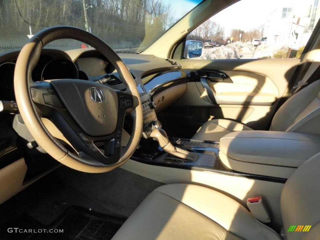 Parchment Interior 2008 Acura MDX Technology Photo #45184309