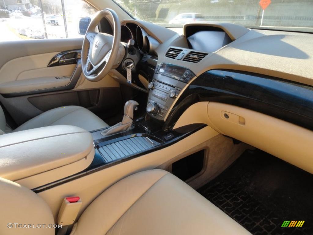 2008 Acura MDX Technology Parchment Dashboard Photo #45184337