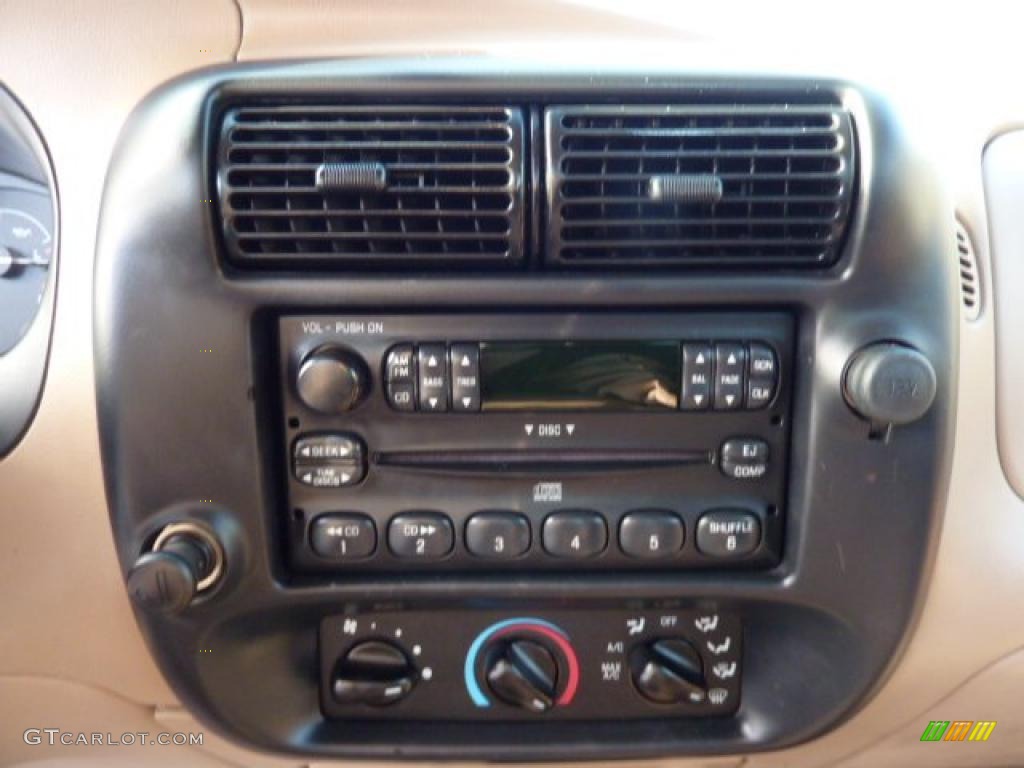 2001 Ford Ranger XL Regular Cab Controls Photo #45184693