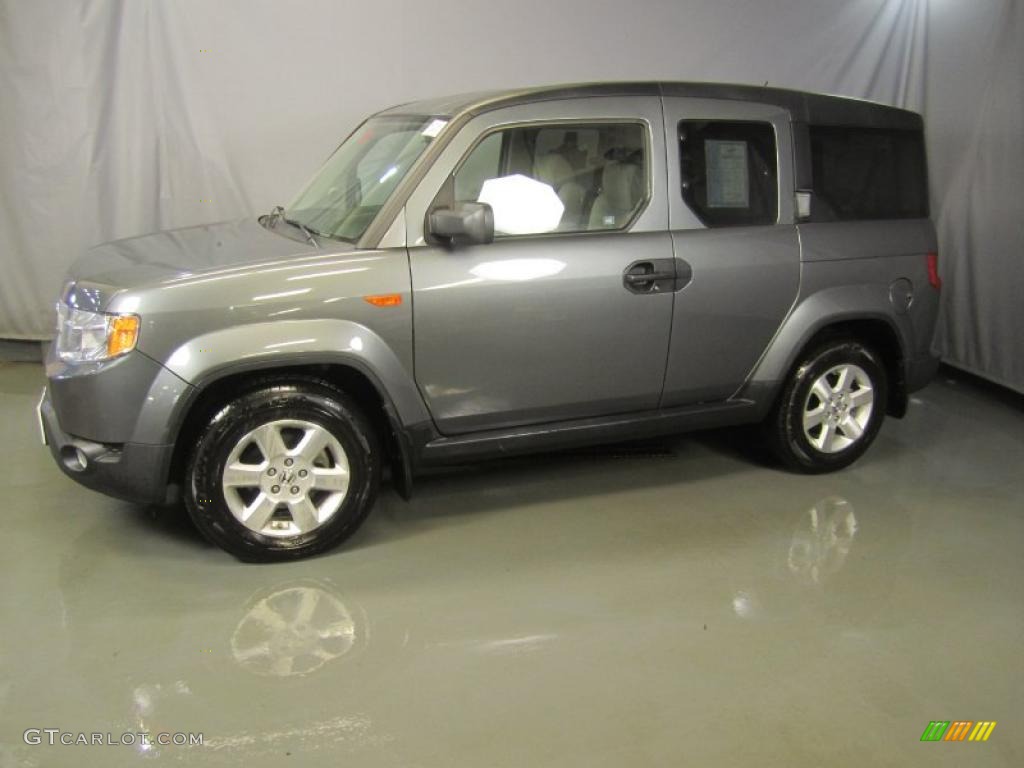 Polished Metal Metallic 2009 Honda Element EX AWD Exterior Photo #45184773