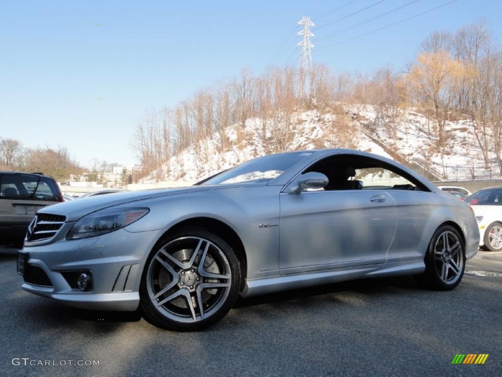 Iridium Silver Metallic 2009 Mercedes-Benz CL 63 AMG Exterior Photo #45185173