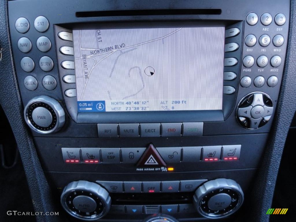2008 Mercedes-Benz SLK 55 AMG Roadster Navigation Photo #45185693