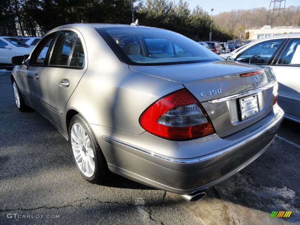 2008 E 350 4Matic Sedan - Pewter Metallic / Cashmere photo #4