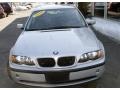 2002 Titanium Silver Metallic BMW 3 Series 325i Sedan  photo #3