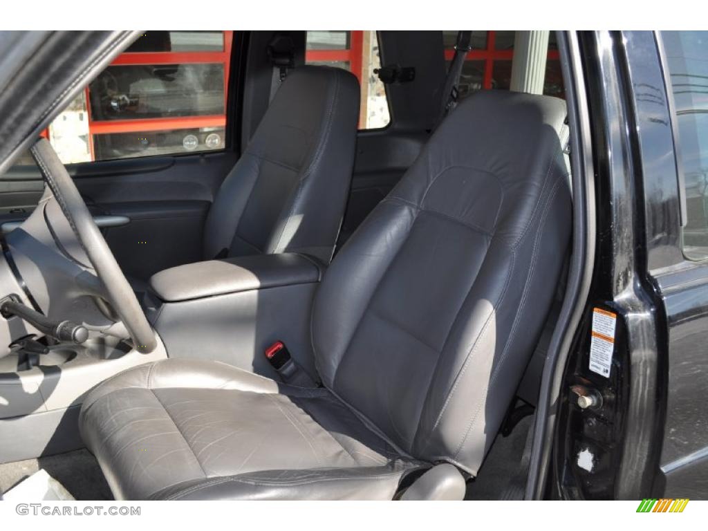 Graphite Interior 2002 Ford Explorer Sport 4x4 Photo #45187486