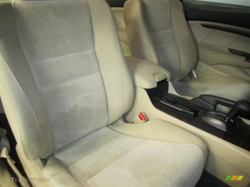 Ivory Interior 2009 Honda Accord LX-S Coupe Photo #45188432
