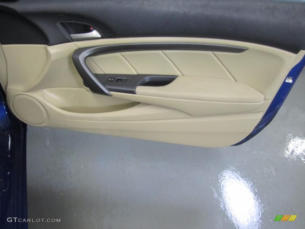 2009 Honda Accord LX-S Coupe Ivory Door Panel Photo #45188451