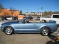 2007 Windveil Blue Metallic Ford Mustang GT Premium Convertible  photo #10