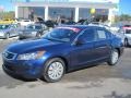 2008 Royal Blue Pearl Honda Accord LX Sedan  photo #1