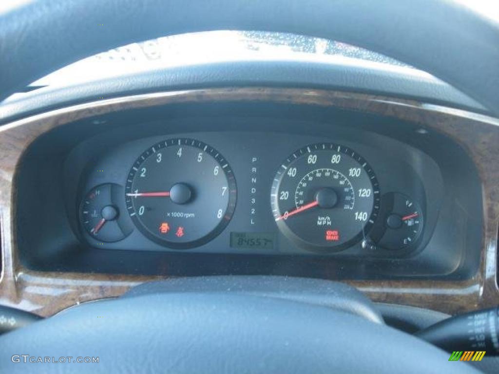 2004 Elantra GLS Sedan - Crimson Dark Red / Gray photo #14
