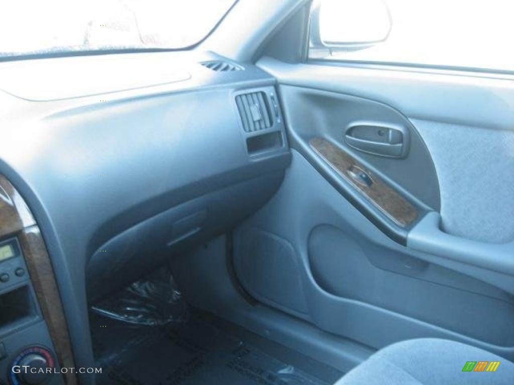 2004 Elantra GLS Sedan - Crimson Dark Red / Gray photo #31