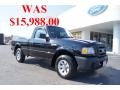 Black 2008 Ford Ranger XL Regular Cab