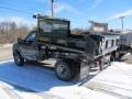 2011 Forest Green Metallic Ford F350 Super Duty XL Regular Cab 4x4 Chassis Dump Truck  photo #7