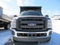 Forest Green Metallic 2011 Ford F350 Super Duty XL Regular Cab 4x4 Chassis Dump Truck Exterior