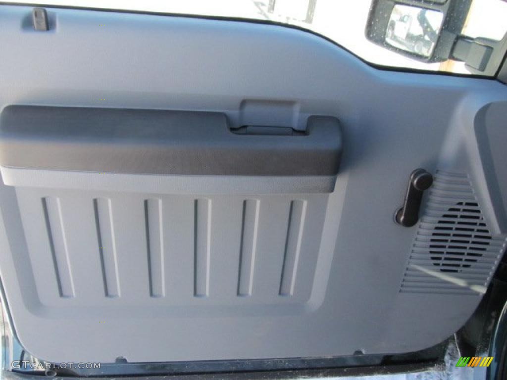 2011 Ford F350 Super Duty XL Regular Cab 4x4 Chassis Dump Truck Steel Door Panel Photo #45192349