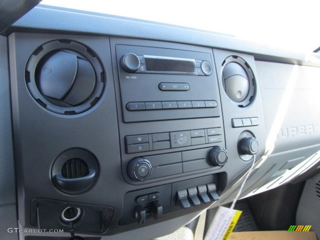 2011 Ford F350 Super Duty XL Regular Cab 4x4 Chassis Dump Truck Controls Photo #45192393