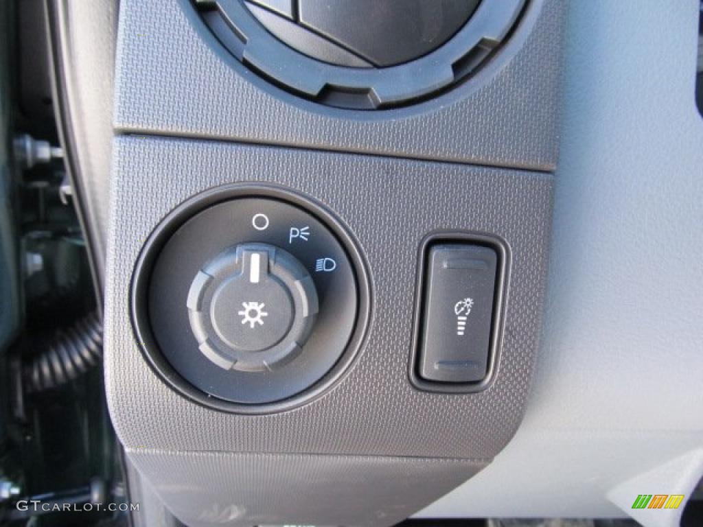2011 Ford F350 Super Duty XL Regular Cab 4x4 Chassis Dump Truck Controls Photo #45192454