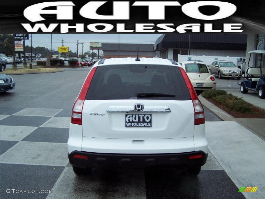 2009 CR-V EX-L 4WD - Taffeta White / Gray photo #3