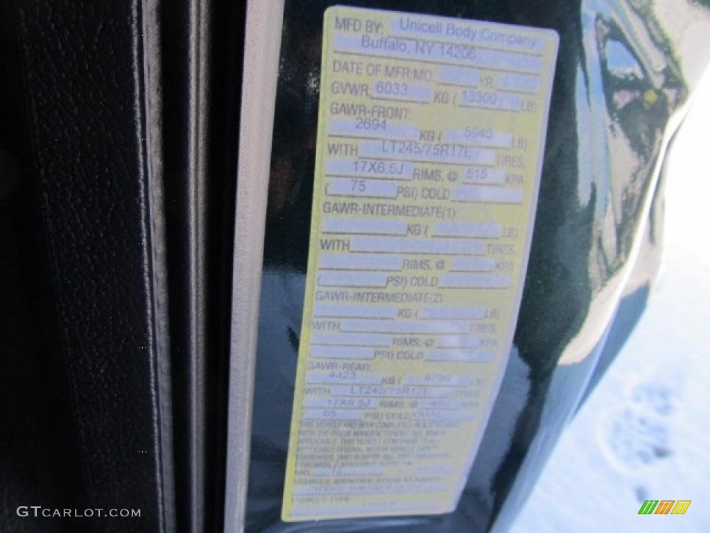 2011 Ford F350 Super Duty XL Regular Cab 4x4 Chassis Dump Truck Info Tag Photo #45192552