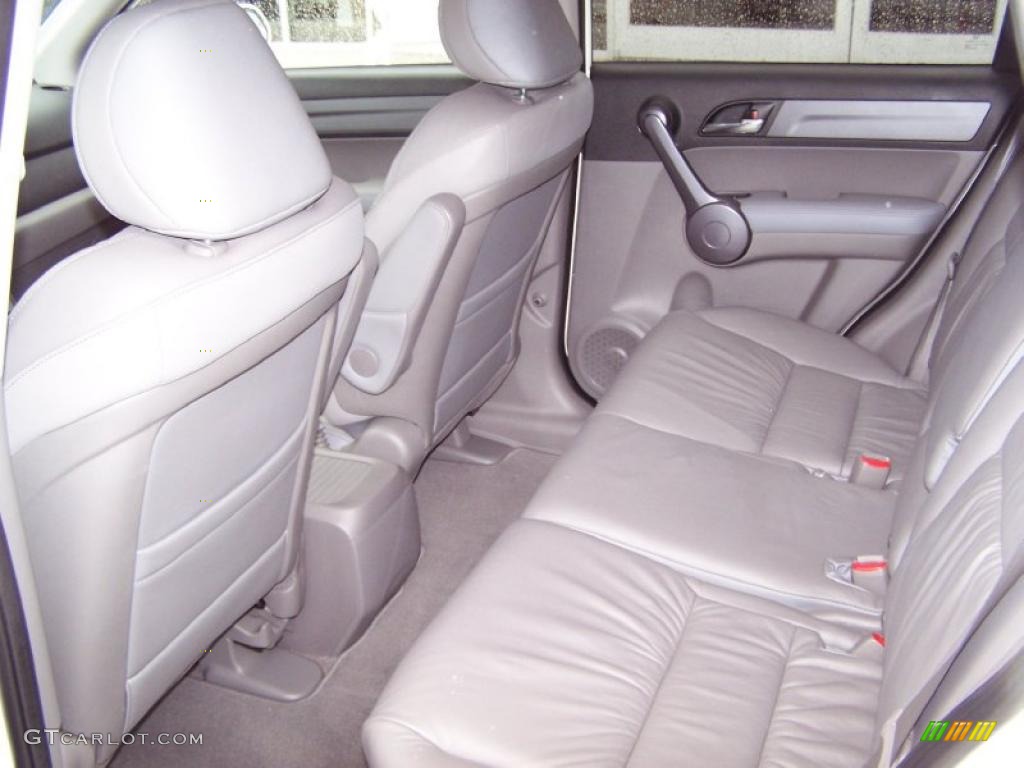 2009 CR-V EX-L 4WD - Taffeta White / Gray photo #7