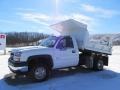 Summit White - Silverado 3500HD Regular Cab 4x4 Chassis Photo No. 8
