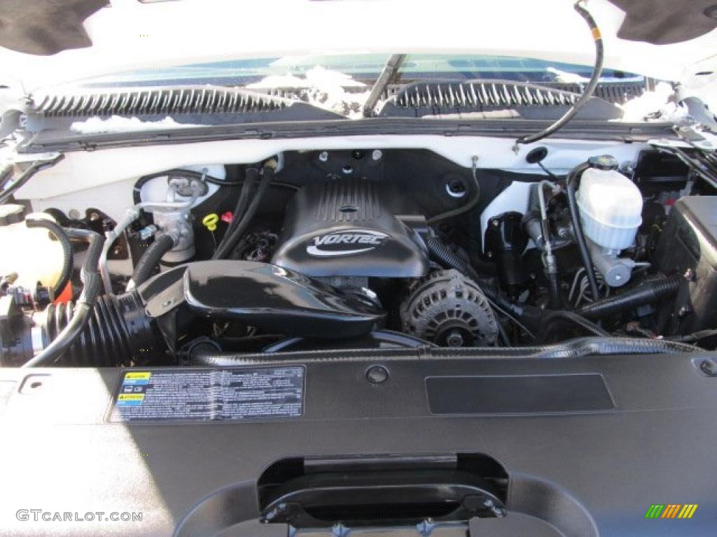 2007 Chevrolet Silverado 3500HD Regular Cab 4x4 Chassis 6.0 Liter OHV 16-Valve Vortec V8 Engine Photo #45192741