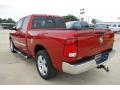 2009 Inferno Red Crystal Pearl Dodge Ram 1500 ST Quad Cab  photo #3