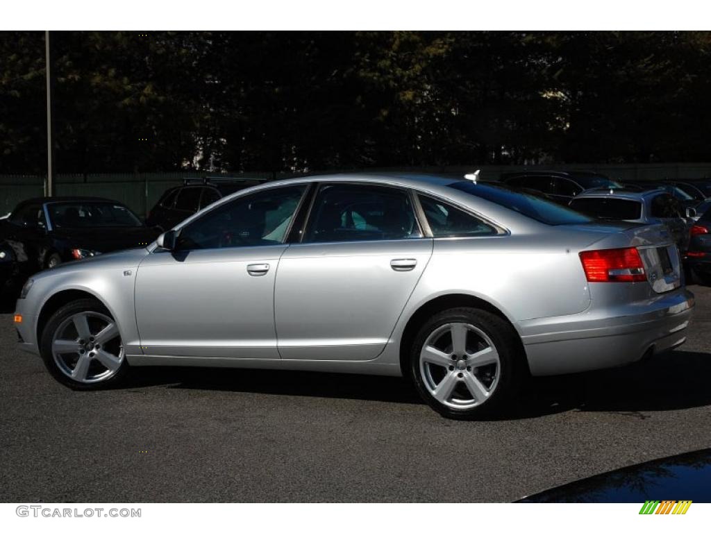 2008 A6 3.2 quattro Sedan - Light Silver Metallic / Black photo #11
