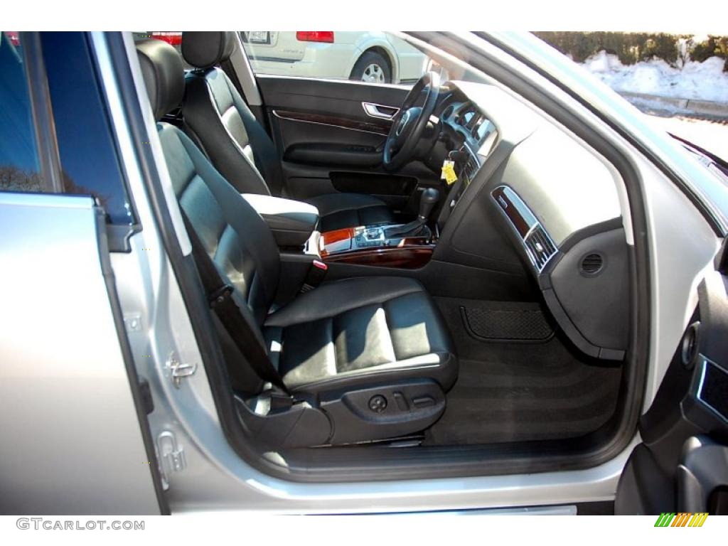 2008 A6 3.2 quattro Sedan - Light Silver Metallic / Black photo #20