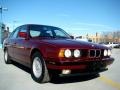 1991 Calypso Red Metallic BMW 5 Series 535i Sedan  photo #2