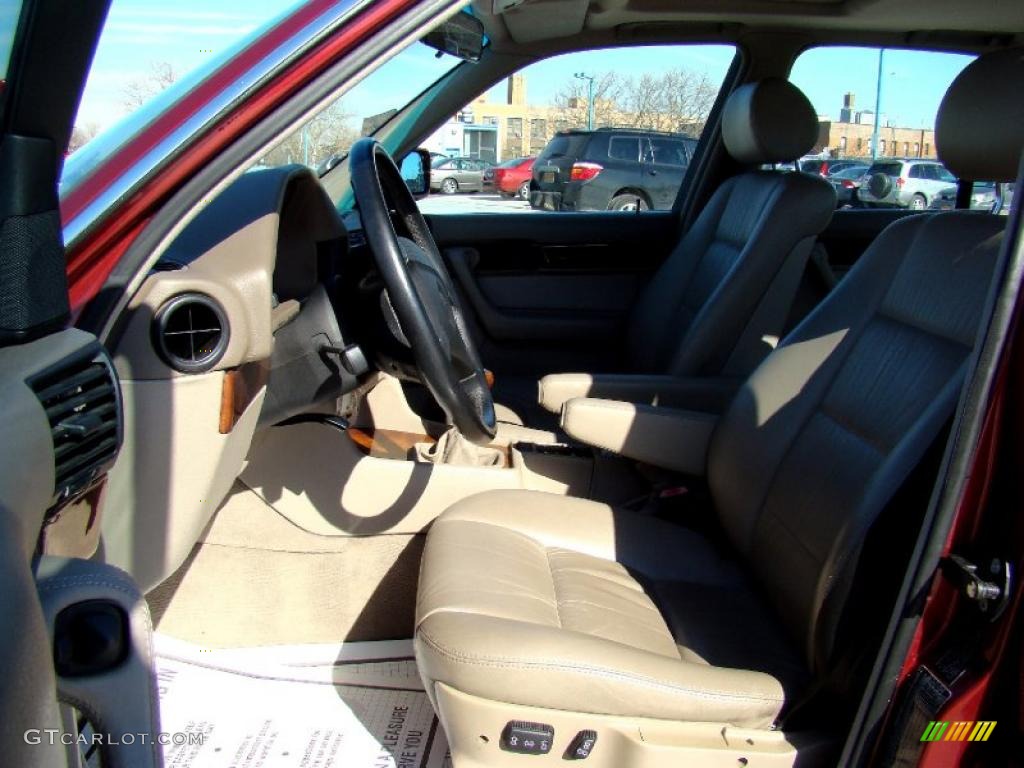 1991 5 Series 535i Sedan - Calypso Red Metallic / Tan photo #4