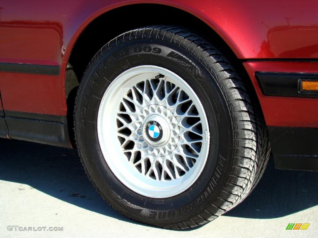1991 5 Series 535i Sedan - Calypso Red Metallic / Tan photo #14