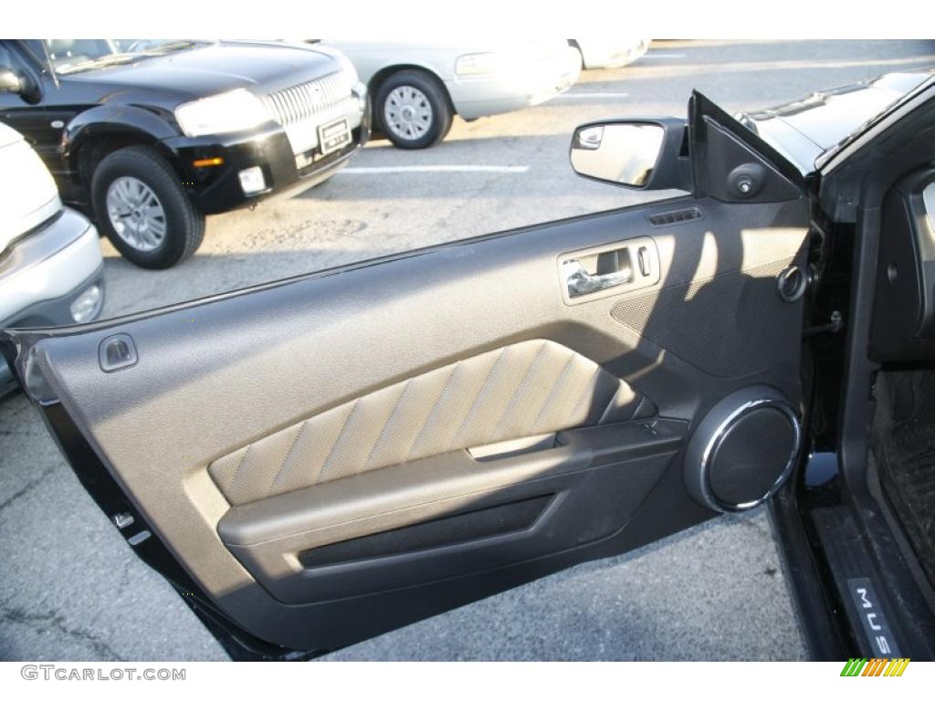 2011 Mustang V6 Premium Coupe - Ebony Black / Charcoal Black photo #11