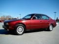 1991 Calypso Red Metallic BMW 5 Series 535i Sedan  photo #21