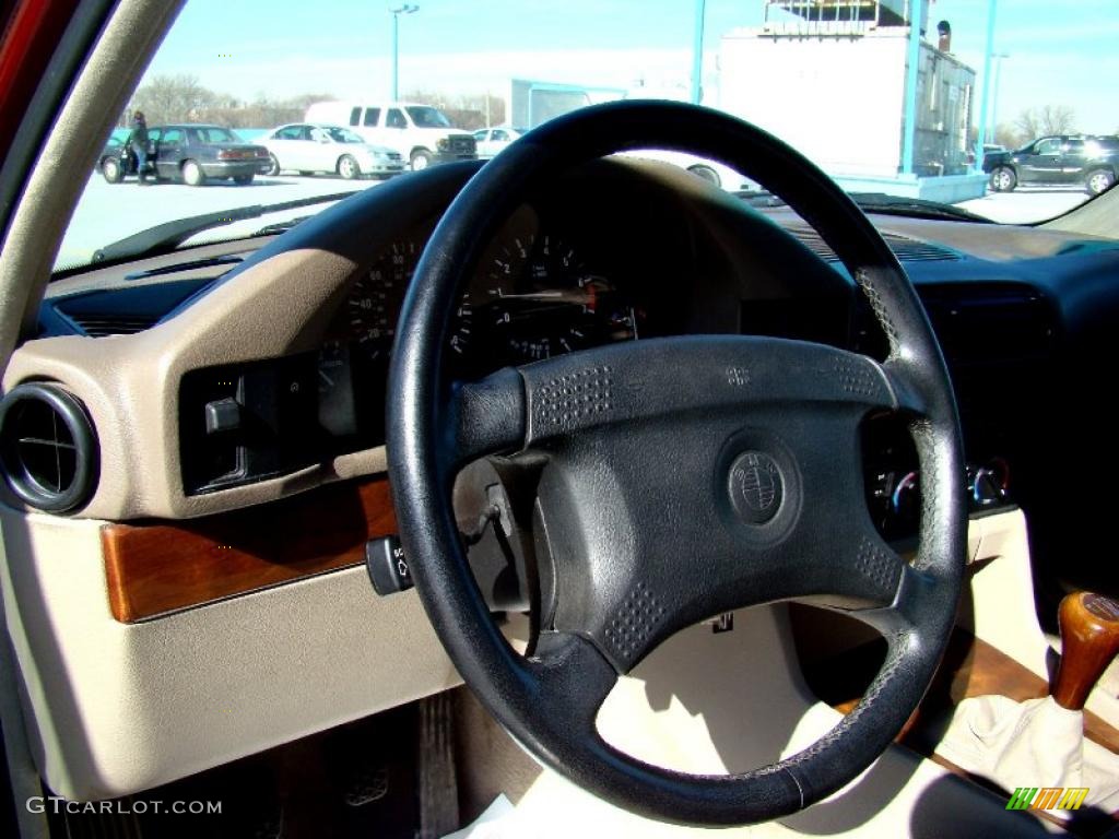 1991 5 Series 535i Sedan - Calypso Red Metallic / Tan photo #24