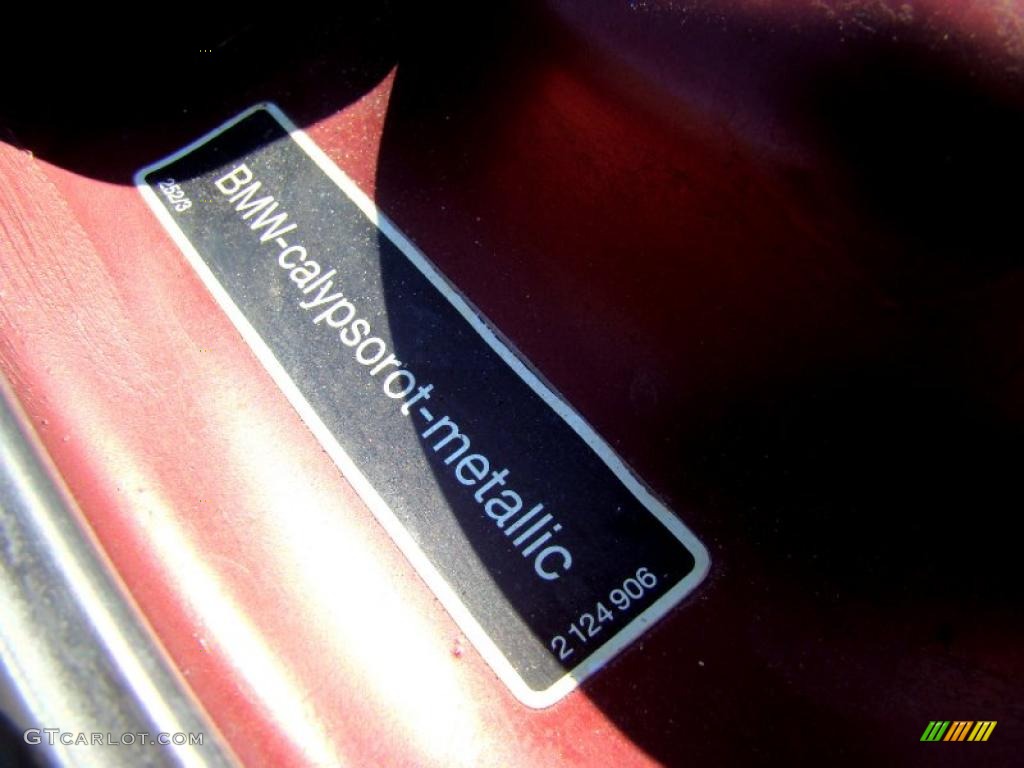 1991 5 Series 535i Sedan - Calypso Red Metallic / Tan photo #29