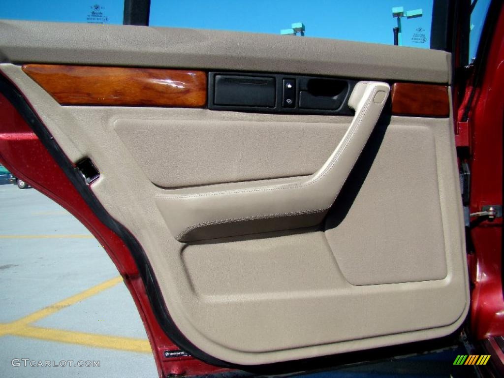 1991 5 Series 535i Sedan - Calypso Red Metallic / Tan photo #32