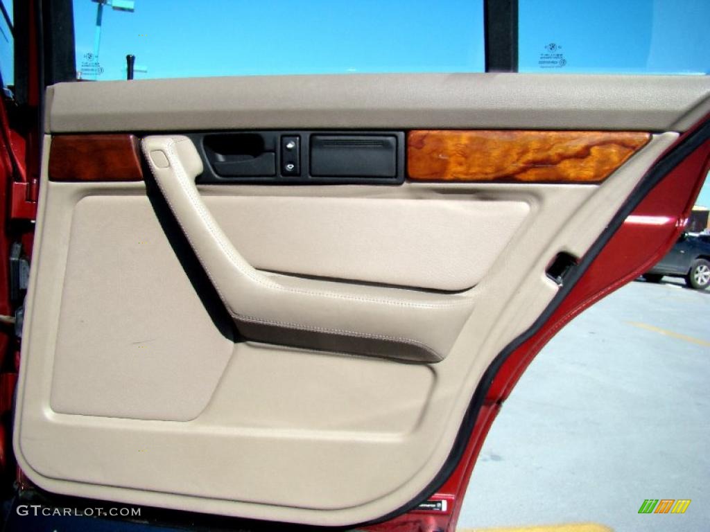1991 5 Series 535i Sedan - Calypso Red Metallic / Tan photo #34