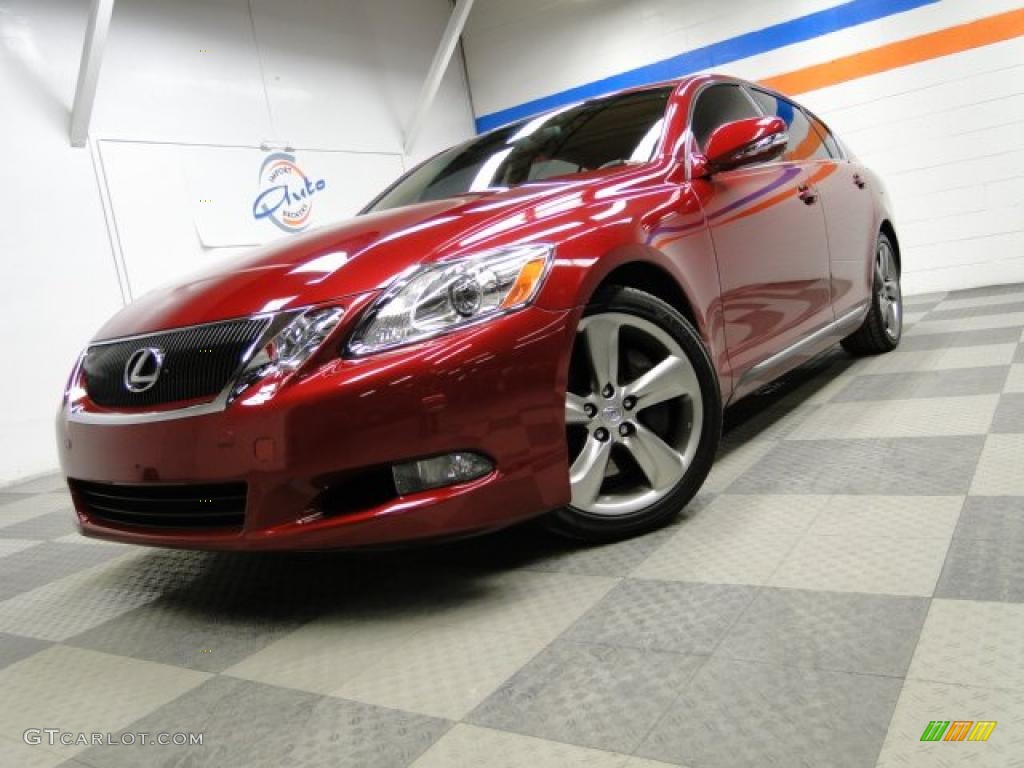 2008 GS 350 - Matador Red Mica / Cashmere photo #1