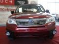 2009 Camellia Red Pearl Subaru Forester 2.5 X  photo #2
