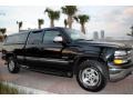 2002 Onyx Black Chevrolet Silverado 1500 LT Extended Cab 4x4  photo #8