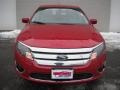 2011 Red Candy Metallic Ford Fusion SEL V6  photo #7