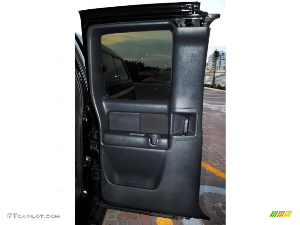 2002 Silverado 1500 LT Extended Cab 4x4 - Onyx Black / Graphite Gray photo #33